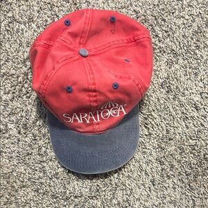 Saratoga Red and Blue Cap
